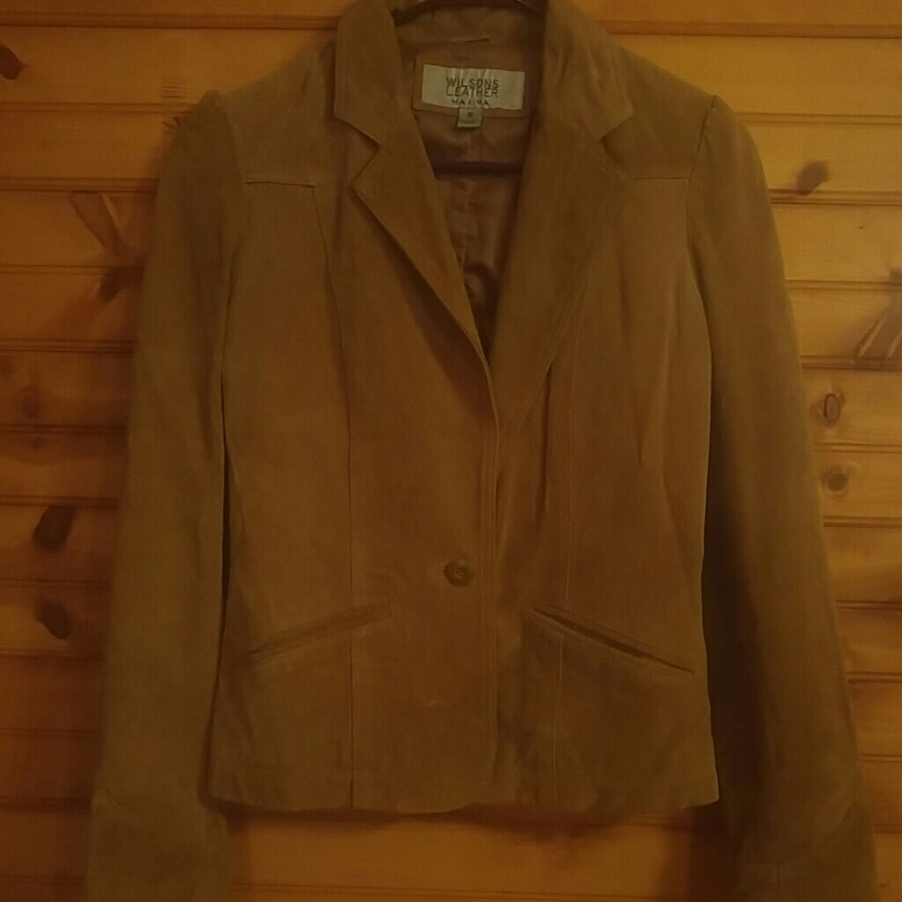 Vintage Suede tan jacket